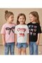 Children's 3 Pieces Printed Cotton Crew Neck T-Shirt