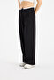 Wide Leg Palazzo Baggy Pants | Double Waist | Pocketed | Relaxed Fit - 4