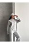 Women's Turtleneck Brushed Inside Interlock Two-Piece Set - 6
