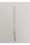 Stainless Steel Bracelet with Steel Geometric Ring - 5