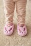 Children's Ballet Booties, Fluffy Ballet Socks, Welsoft Fabric, Home Booties