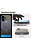 Magnetic Liquid Silicone For iPhone 17 case cover [Camera Control Button] - Medium Gray - 7