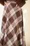 Women's Red Plaid Patterned Lumberjack Skirt - 2