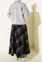 Women's Red Plaid Patterned Lumberjack Skirt - 3