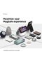 Magnetic Liquid Silicone For iPhone 17 case cover [Camera Control Button] - Stone - 5