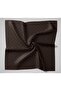 Cotton Polyester Soft Scarf Geometric Pattern Cinnamon Brown 90X90 - 7