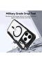 Air Folio for iPhone 17 PRO MAX case MagSafe compatible Folio Wallet cover magnetic closure - Black - 3