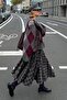Anthracite Baklava Patterned Crew Neck Knitwear Women's Sweater Mg2647 - 6