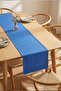 Decorative Bohemian Blue Runner - Dining Table and Living Room Console Cover (50X150 cm) - 5