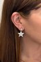 Double Star Dangle Earrings