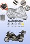 Motorcycle Tarpaulin Compatible with Grey Rear Bag Bmw K 1600 Gtl Exclusive Compatible