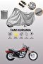 Gray Tail Bag and Lock Non-Compatible Kawasaki En 500 Compatible Motorcycle Canvas