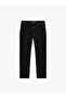Cotton Regular Waist Straight Fit Jean Pants - Mark Jean - 4