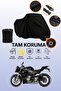 Black Compatible with Lock Bmw S 1000 R Compatible Motorcycle Tarpaulin