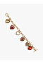 Heart Detailed Dangle Chain Bracelet - 3