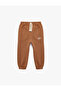 Cotton Jogger Sweatpants with Lace-Up Waist Pocket Detail - 3