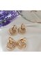 Interlocking Double Chain Earrings - Trendy Women's Earrings