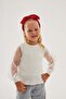 Organza Sleeve White Color Bodysuit - White - 2-3 Years - St00311-White-2-3 Years - 4