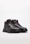 Brown Genuine Leather Fur Inside Lace up Zipper Rubber Sole Sport Men's Boots Tg092141113 - 3