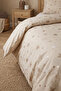 Single Size Fitted Sheet Duvet Cover Set |   Cotton - 2