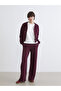Plum Regular Fit Women's Hooded Zippered Sweatshirt - 2