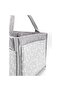 Felt mother baby care bag 772 gray flower - 3