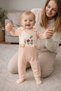 Baby Can Baby Girl Embroidered Salopet Set 100% Cotton
