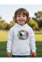Unisex 100% Cotton Snoopy Printed Kids Hooded Sweatshirt - 2