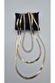 Stainless Steel 3-Piece Italian and Thin Chain Zircon Stone Necklace - 6