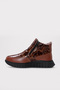 Taba Crocodile Fur Genuine Leather Zippered Thermo Sole Classic Women's Boots Tg095831126121012 - 3