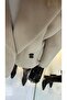 Button Detailed Thick Blazer Jacket - 4