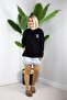 1133 Bear Embroidered Basic Sweat - 2
