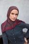 Viscose Velora Scarf Four Seasons Cherry 90X90 - 2