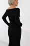 1193 Madonna Collar, Long Sleeve, Cotton, Long Dress - 4