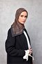 Viscose Velora Scarf Four Seasons Dark Black 90X90 - 3