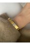 Limited Edition - Zircon Stone Steel Non-Tarnish Women's Bracelet Cuff