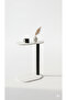 Opal Marble C-Side Table – Modern Space-Saving Service Table