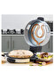Roti/Tortilla/Pizza Bread Maker with a Viewing Window, Adjustable Temperature Control and Non-Stick