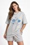 Unisex Colorful T-Shirt with Sea Shell Print