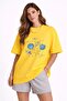 Unisex Colorful T-Shirt with Sea Shell Print