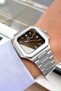 Original Gift Men's Watch with Calendar Silver Color Steel Band 3 Atm Water Resistant Hme2078C5 - 4