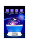 360 °   Rotating Projection Colorful Light Night Lamp Reflecting Moon and Starry Sky - 5