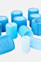 36 Pcs Self Grip Hair Rollers, Blue - 4