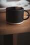 Reactive-glaze stoneware mug