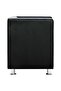 Cube Armchair Black Faux Leather - 2