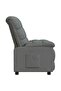 Recliner Chair Dark Grey Fabric - 2