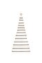 Hanging Christmas Tree with Top Star 86x180 cm Natural Branch - 2