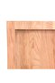 Table Top Light Brown 80x60x(2-6) cm Treated Solid Wood Live Edge - 6