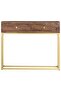 Console Table 90x30x75 cm Solid Mango Wood - 4