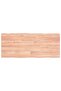Table Top Light Brown 140x60x(2-4)cm Treated Solid Wood Live Edge